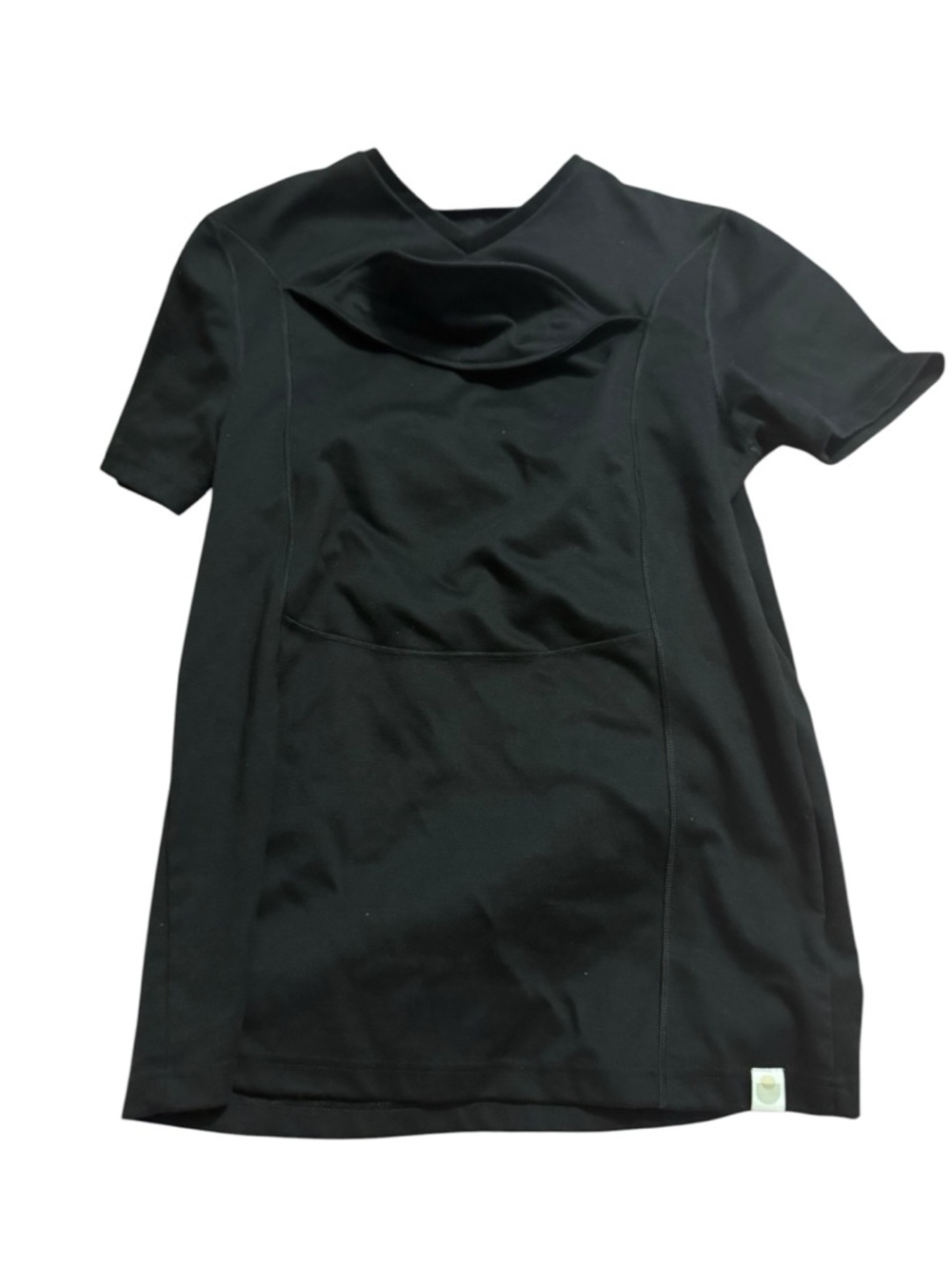 Lalabu Black Short Sleeve Top